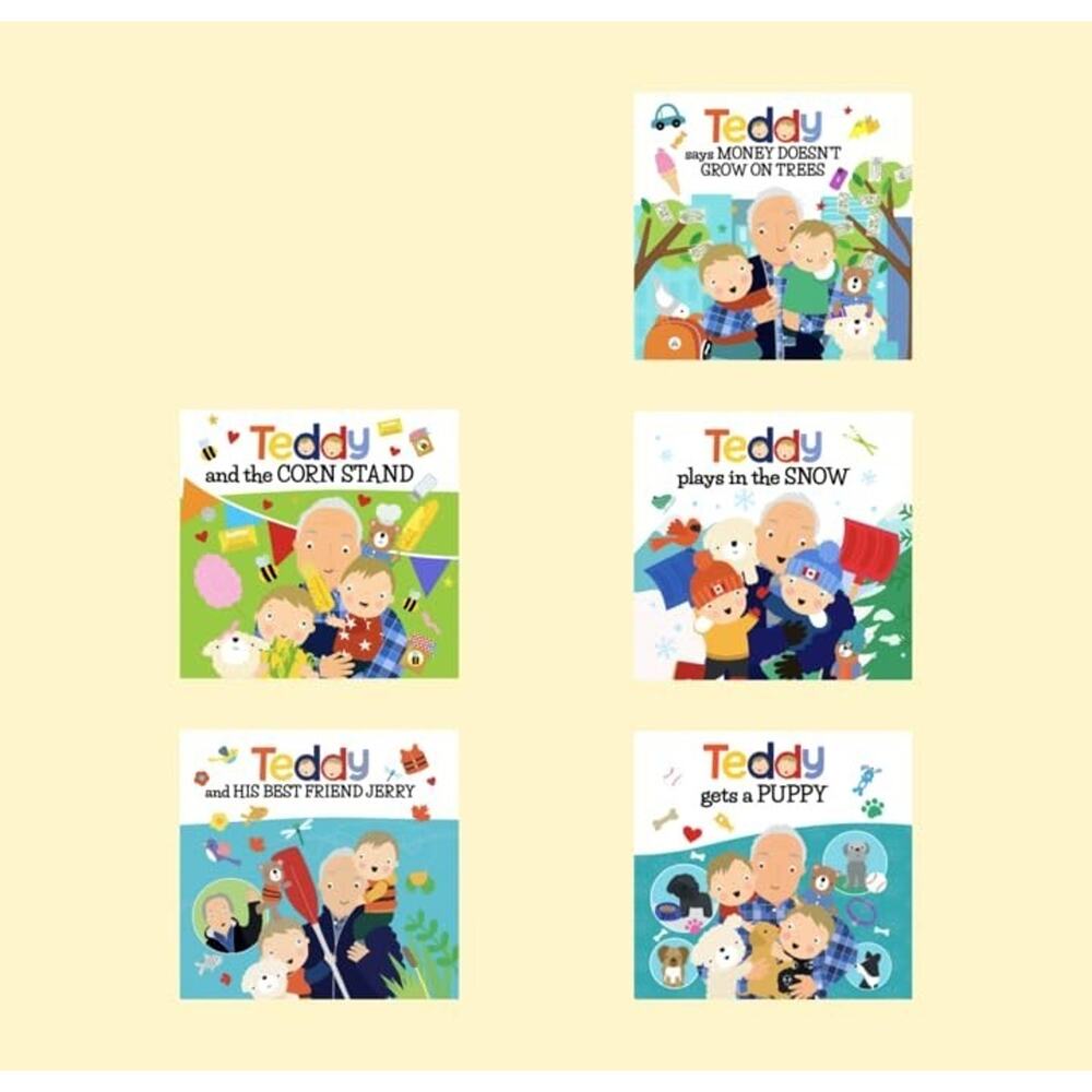 New Teddy Vol. 2 5-Book Illustrated Box Set Picture Books Ryan Cohen - Picture 8 of 8